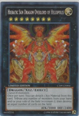 Hieratic Sun Dragon Overlord of Heliopolis - CT09-EN004 - Secret Rare - Limited Edition